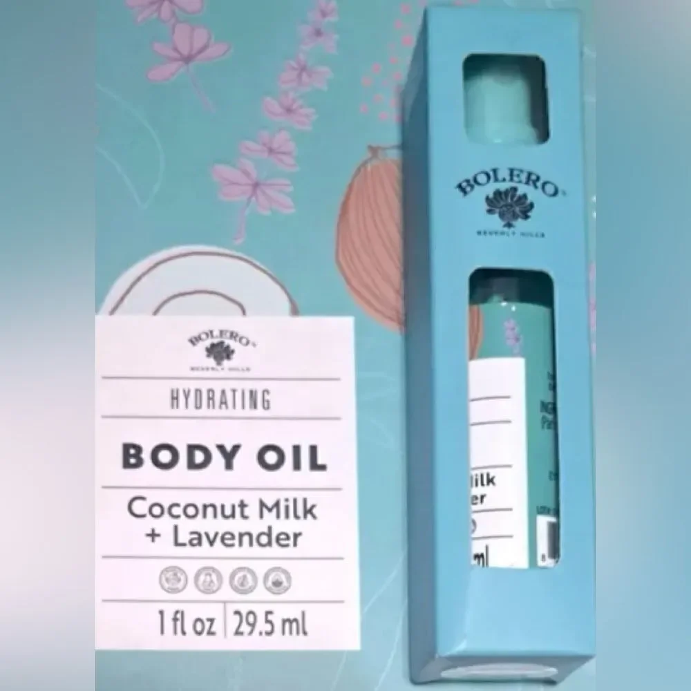 🛍️Bolero pack of 2 Hydrating Body oil 1 FL OZ 29.5ml 🎁